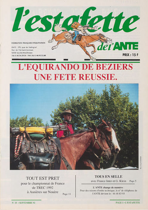 Couverture L'estafette 35