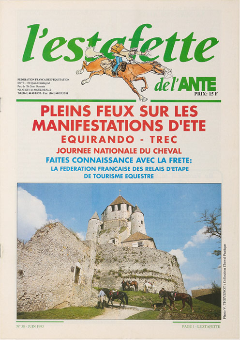 Couverture L'estafette 38