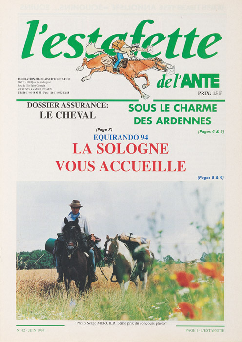 Couverture L'estafette 42