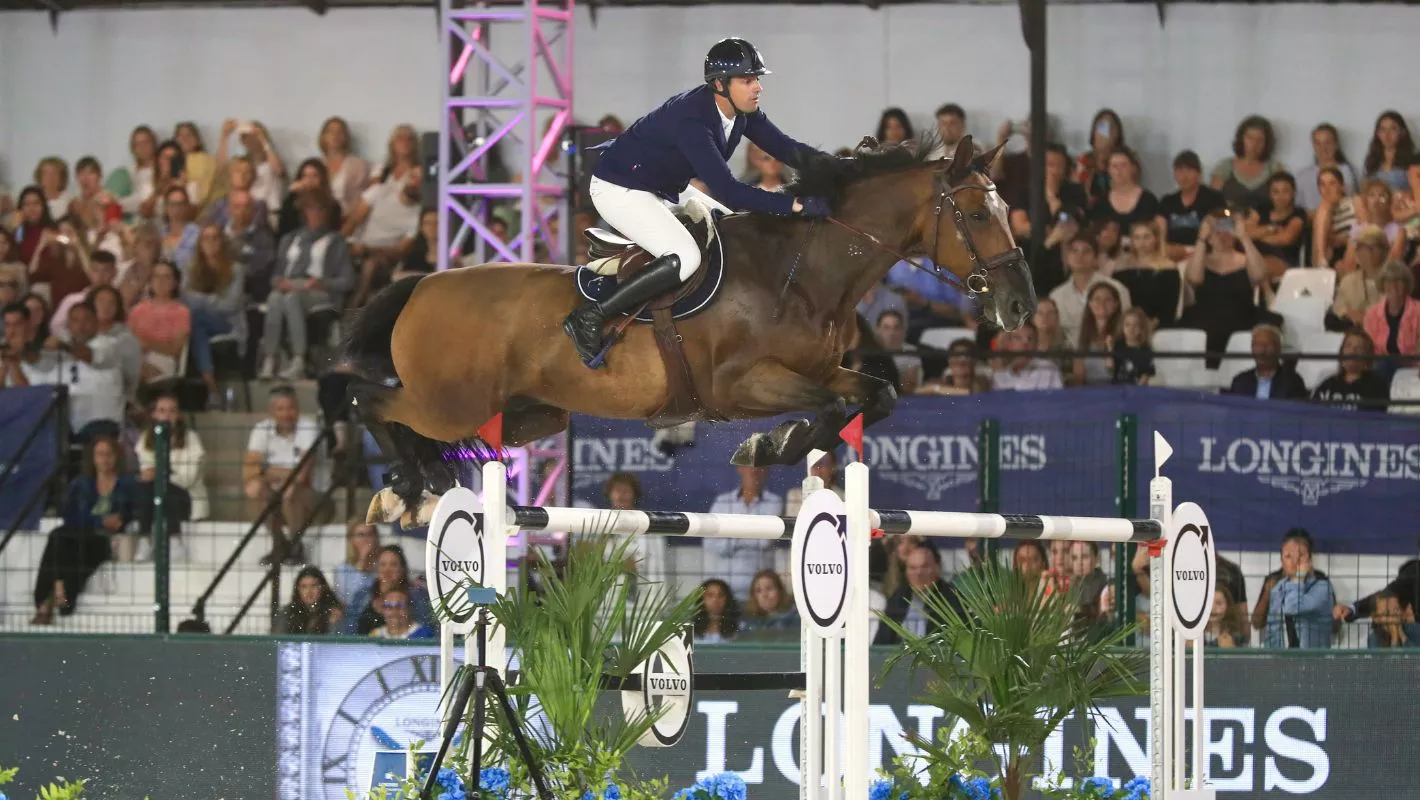 Mathieu Billot et Lord de Muze Jumping de Cannes