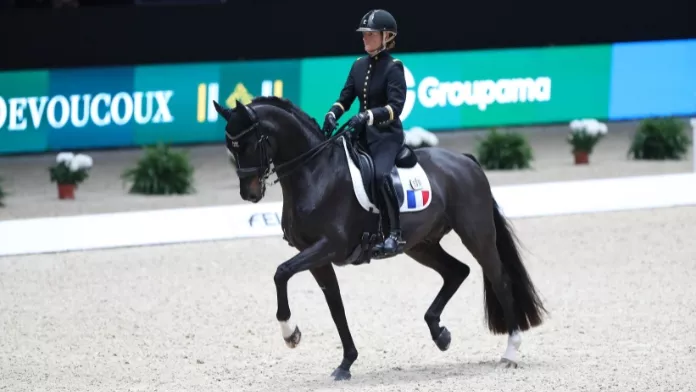 3e place pour Pauline Basquin et Sertorius de Rima Z*IFCE dans le Grand Prix de Lyon