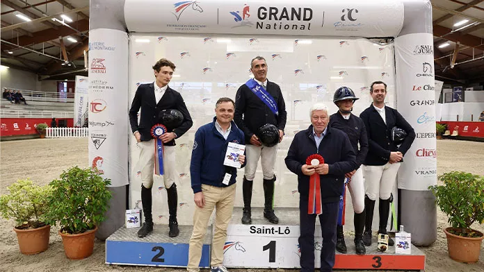 Podium Grand National de CSO 2024 Saint-Lô