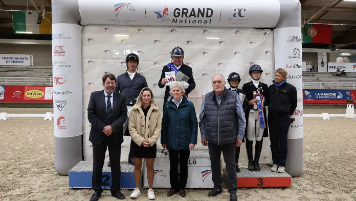 Podium Grand National de Dressage 2024 Saint Lô