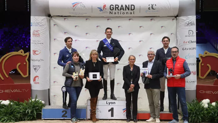 Podium Grand National de CSO 2024 Lyon